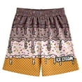 thumbnail image 3 of REDARER Kids Ice Cream Print Baseball Shorts, Elastic Waist Casual Summer Shorts with Pockets for Daily & Sports Wear,2-3 Years, 3 of 3