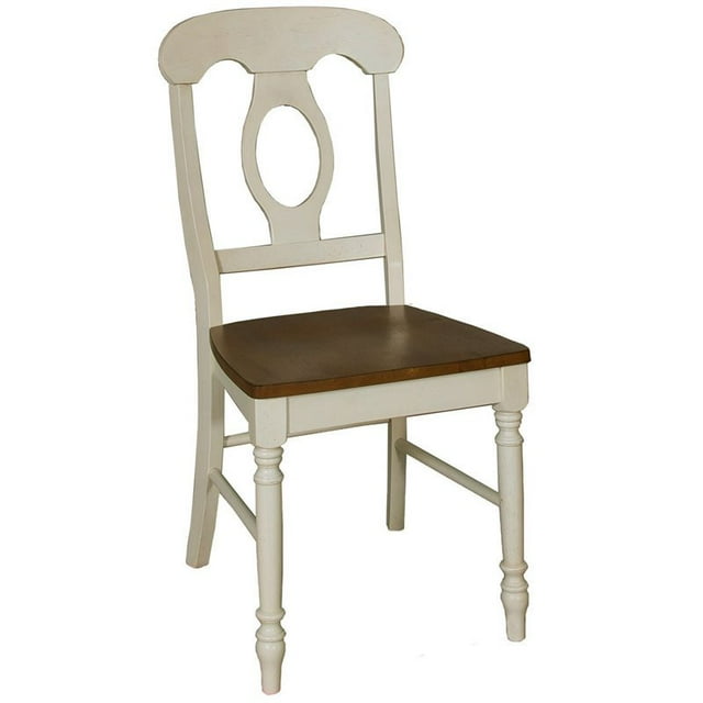 Liberty Furniture Low Country Napoleon Back Dining Side Chair in Linen