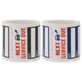thumbnail image 1 of Shisuyan 2 Rolls of 300Pcs Service Due Stickers Simple Car Window Stickers Auto Stickers, 1 of 8