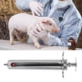 thumbnail image 2 of Seringue Hypodermique Réutilisable pour Porcs, Bétail, Moutons, Instrument Vétérinaire de Ferme Type Délicat 50ml, 2 of 6