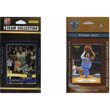 C&I Collectibles NBA New Orleans Hornets 2 Different Licensed Trading Card Team Sets O/S