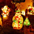 thumbnail image 2 of 5 piezas de luces de decoración de ventana de Navidad JAMW Sencillez, 2 of 5