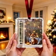 thumbnail image 3 of PLPPYFS Christmas Cash Gift Ornament, Acrylic Christmas Money Holder for Cash, Funny Holiday Xmas Tree Hanging Ornaments Decor, Unique Money Gift for Christmas Tree Ornaments, 3 of 4