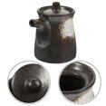 thumbnail image 2 of 2pcs Japanese Style Oil Holder Ceramic Oil Dispenser Vinegar Dispenser Soy Sauce Dispenser, 2 of 3