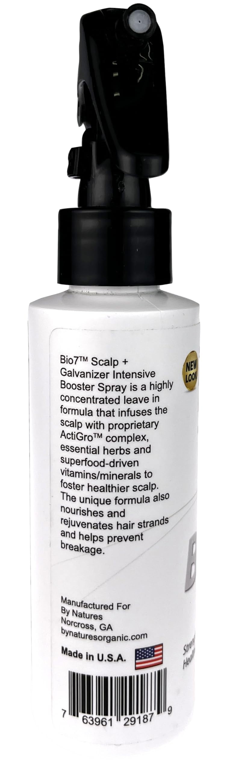 Bio7 Scalp + Galvanizer Intensive Hair Growth Booster with Active Growth Complex and Superfoods - 4fl oz
