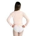 thumbnail image 2 of Capezio Ribbed Knit Wrap Sweater, 2 of 4