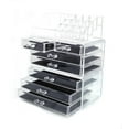 thumbnail image 3 of Ktaxon Acrylic Makeup Case Cosmetics Organizer Small & Large Drawer Display Storage Box,7 Drawers, 3 of 3
