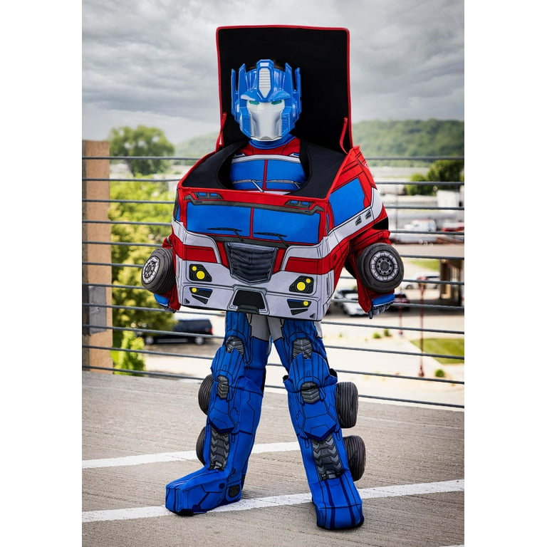 Transforming Optimus Prime Costume for Kids Boy s Halloween Costume Walmart