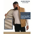 thumbnail image 2 of Bass Creek Outfitters Mens Work Vest - Sherpa Lined Duck Canvas Shell Insulated Vest for Men, 2 of 7