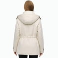 thumbnail image 3 of WenVen Women's Winter Jacket Puffer Coat Windrproof Warm Zipper Outerwear Beige XL, 3 of 8