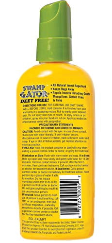 Swamp Gator Natural Insect Repellent, 6 fl oz