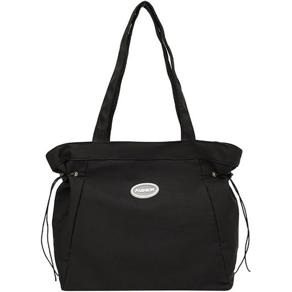 Oxford Tote Bag for Women Side-Cinch Shoulder Bag Casual Multi Pockets Handbag Waterproof Large Top Handle Bag