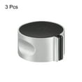 thumbnail image 3 of Uxcell Stove Knob Replacement 36mm x 20mm 0 Degree Burner Control Knobs Replacement for Stove Oven Silver Black 3 Pack, 3 of 6