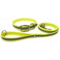 thumbnail image 1 of Heavy Duty Reflective Dog Collar \u Adjustable and with Durable Metal Buckle and Rings Odor chew Dog Collar for Small Medium and Large Dogs (Large Pink), 1 of 9