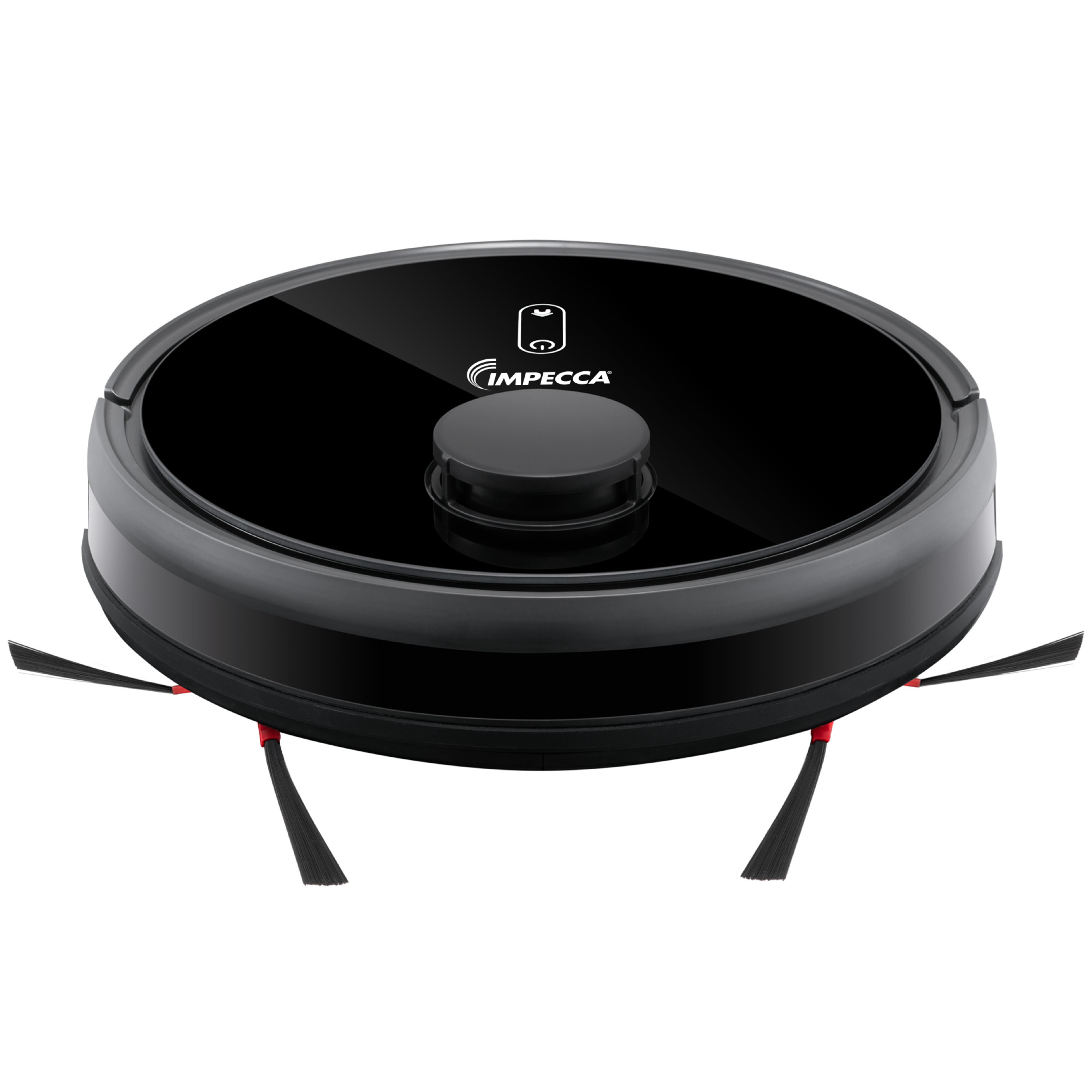 Impecca S26 Robot Vacuum and Mop Combo, 2600PA LDR Laser Guided Robotic Vacuum Cleaner Mop Floors and Vacuum Carpets Pet Hair Mapping & Virtual walls, Self Charging Wi-Fi/App/Alexa/Google Home, Remote
