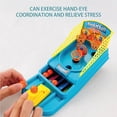 thumbnail image 3 of Soporte De Juego De Baloncesto De Escritorio Mesa Lisa Máquina De Tiro Con Eyección De Dedos Portátiles Para Padres E Hijos Con Buena Elasticidad Para Fiestas En Casa Al Aire Libre Yuarrent HA018170-00, 3 of 7