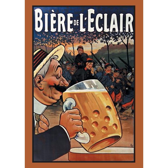 Bnf Affiches Carnet Blanc BiÃ¨re de l'Eclair, (Paperback)