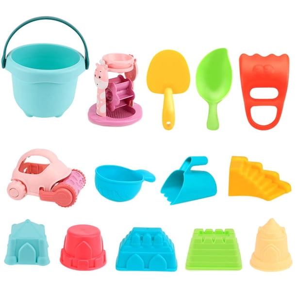 Juguetes Para Arena De Playa, Juego De Herramientas De Pala De Playa, Juguetes De Caja De Arena Para Niños, Juguetes Al Aire Libre Para Playas, Jardines, Areneros, Piscinas Moyic FN007442-04