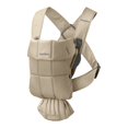 thumbnail image 2 of Porte-bébé BabyBjorn Mini en Tissu Tissé - Beige, 2 of 3