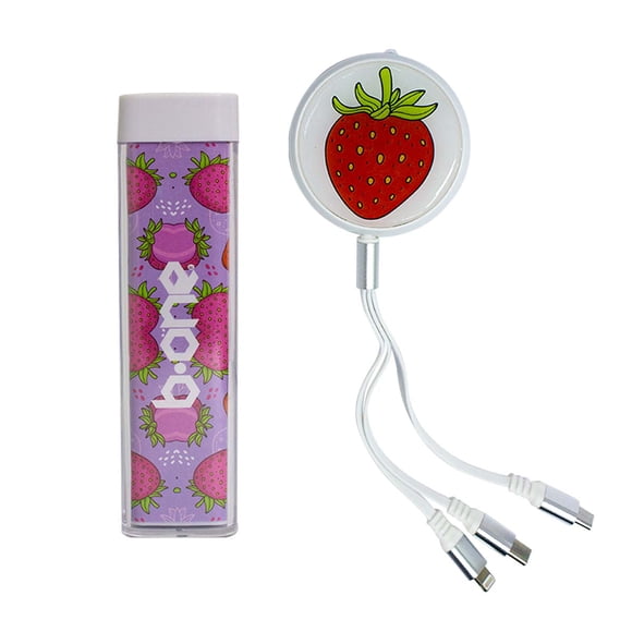 Cable de carga Multiple+ power bank + soporte de cabecera B-One PAQUETE DE 3 PIEZAS