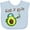 AE-Light Blue, variant on Inktastic Avogadro's Number with Avocado Chemist Boys or Girls Baby Bib