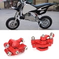 thumbnail image 1 of Disco de 140 mm de gas Trasero Trasero de la Almohadilla del Freno de la Almohadilla para el Scooter Eléctrico ATV 49CC, 1 of 7