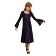 thumbnail image 2 of Raenseen Robe Princesse Médiévale pour Filles Robe Rétro Gothique pour Enfants Robe de Soirée Robe de Fête Robe Maxi à Manches Longues Violet 12, 2 of 7