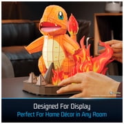 4D Build, Pokémon Charmander 3D Model Kit, Pokémon Figure, Kanto First Partner Collection, Desk Décor, 241 Pieces, Gift Ideas for Ages 12 & Up