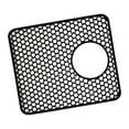 thumbnail image 3 of jifeng Kitchen Sink Mat Countertop Mat Heat Resistant Non Slip Sink Grid Sink Liner Pad Black, 3 of 9