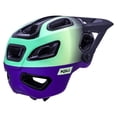thumbnail image 3 of KALI PROTECTIVES Unisex Cascade LTD Astro Matte Lime/Purple Helmet, Size: S/M (0222224216), 3 of 4