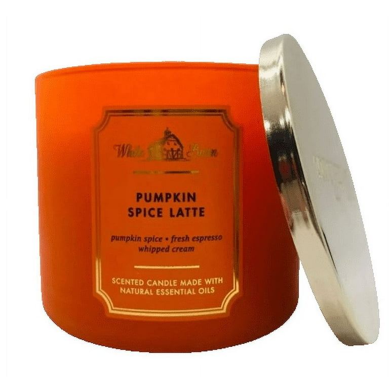 Bath and body works パンプキンキャンドルセット Bath & Body Works Pumpkin Spice Latte 3-Wick Scented Candle