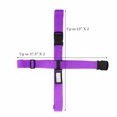 thumbnail image 2 of Epicgadget Adjustable Luggage Straps, Durable Heavy Duty Travel Luggage Strap Suitcase Belt Travel Bag Accessories, Universal Long Cross Travel Suitcase Packing Belt fit for 20"-34" Suitcase (Purple), 2 of 5