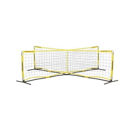 UPC: 0860007757822 | FloormarX Galvanized Steel Crossnet Soccer
