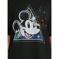 thumbnail image 4 of Disney Women's Mickey Mouse Rhinestone Graphic Tee with Short Sleeves, Sizes XS-XXXL, 4 of 5