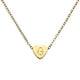 thumbnail image 1 of Collar Inicial de Corazón Uxcell para Mujeres, Cadena de Acero Inoxidable Baño de Oro de 18K, Collar Personalizado con Letra G para Regalos de Joyería para Mujeres, Tono Dorado, 1 of 6