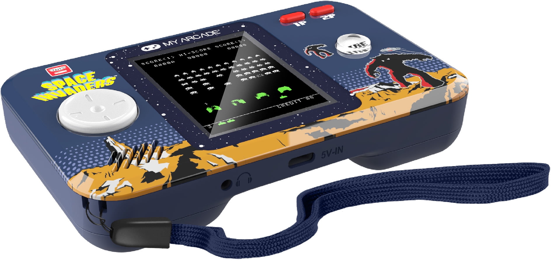 Pocket Player Pro Galaga Portable Gaming System (2 Games in 1