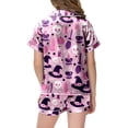 thumbnail image 5 of Leey-World Toddler Baby Girl Halloween Pajamas Toddlers Halloween Baby Kids Girl Pumpkin Pajama Set Jammies Button Down Sleepwear Pjs for Girls 2T 3T 4T 5T 6T 7T 8T, 5 of 5