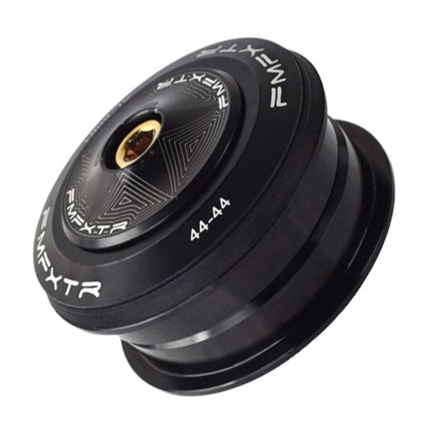 Juego de dirección para bicicleta de 1-1/8 pulgadas, sellado, ligero y con tapa para bicicleta de montaña y carretera 44-44 mm