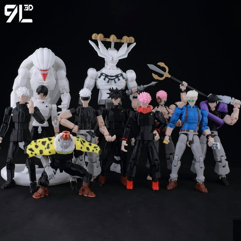 【Lucky様】no.13 9L3D Titan13 Sukuna Cursed King Figure LUCKY13 Anime Action