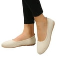 thumbnail image 4 of Women's Casual Shoes Fashion Comfort -On Lightweight Breathable Mesh Solid Color Flat Round Toe Design for Spring and Summer, 4 of 9