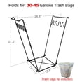 thumbnail image 4 of Soporte metálico para bolsas de basura Artigarden Outdoor, 68 x 32 x 69 cm, 4 of 7