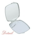 thumbnail image 2 of Vancouver Canada Miroir Carré de Poche Portable Compact Double Face en Verre, 2 of 3