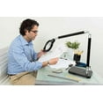 BLACK+DECKER PureOptics Magnifier Natural Daylight LED Desk Lamp with 5