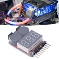 thumbnail image 3 of Probador de Voltaje de la Batería de Lipo, Baterías Volt Volt Monitor de Alta Prueba Prueba Autica Autica de Pruebas Digitales Rango de Prueba Amplia para Trabajar, 3 of 7