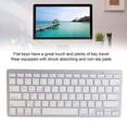thumbnail image 4 of Universal Multi Device BT Keyboard Ultra Slim Compact Wire Less BT Keyboard, Ultra Thin Bilingual Universal for PC Laptop, Computer Desktop Laptop Surfaces Tablet Smartphone, 4 of 7