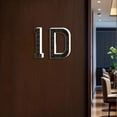 thumbnail image 5 of Solar Address Numbers,Glowing Illuminated Modern Address Sign for Outside,Solar Powered Light Up House Numbers,No Drill Adhesive or Screw Mount,Waterproof Outdoor Solar Address Plaque,Dusk to Dawn, 5 of 6