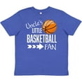 thumbnail image 3 of Inktastic Uncle's Little Basketball Fan Youth T-Shirt, 3 of 5