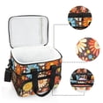 thumbnail image 6 of FORMRS Insulated Cooler Bag 24 Cans Capacity Soft Leakproof Lunch Box with Side Pockets, Blooming Flowers, 6 of 7