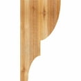 thumbnail image 3 of 6"W x 12"D x 24"H Ridgewood Rough Sawn Corbel, Western Red Cedar, 3 of 9