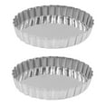thumbnail image 4 of UPGRATOR 2Pcs Silver Non-stick Baking Tray for Home Baking Enthusiasts, 4 of 8